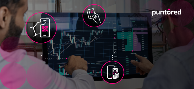 Integraciones API retail de Puntored con gráficos de pagos digitales